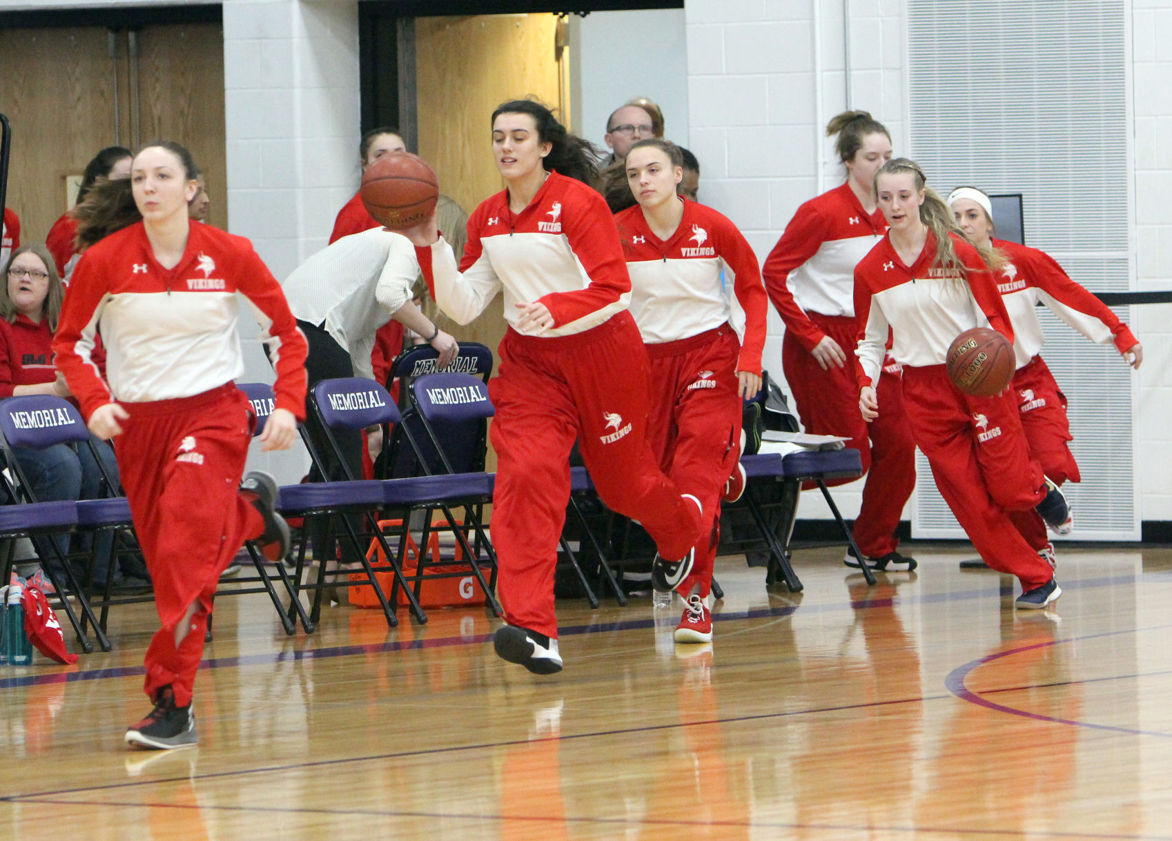 Colfax vs Melrose-Mindoro girls basketball 3-2-19